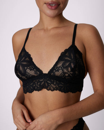 Perfect Lace Triangle Bralette | Soft Lace | Archive (Eightball)