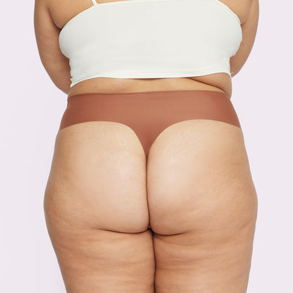 Invisible High Rise Thong | Seamless Universal | Archive (Maple)