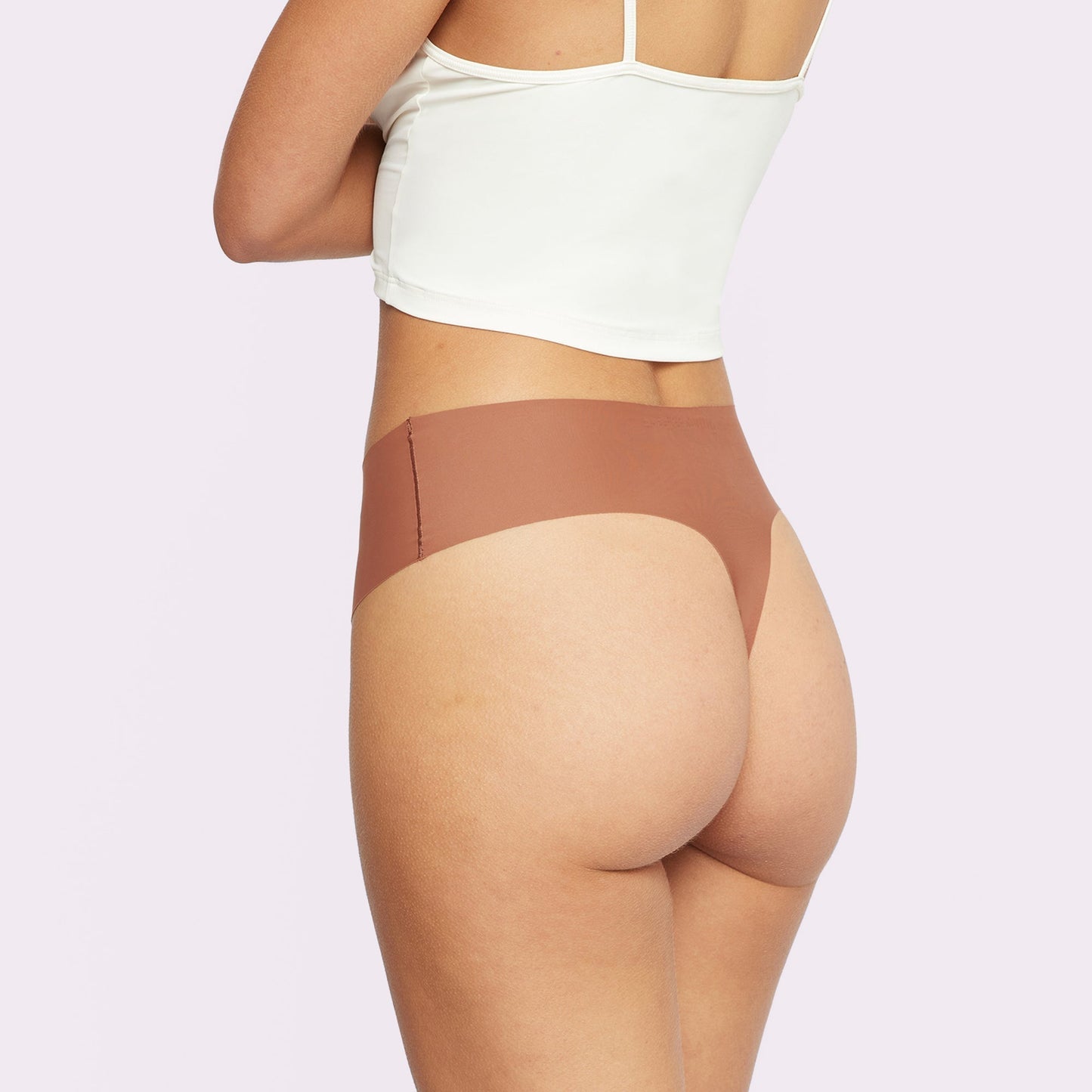 Invisible High Rise Thong | Seamless Universal | Archive (Maple)