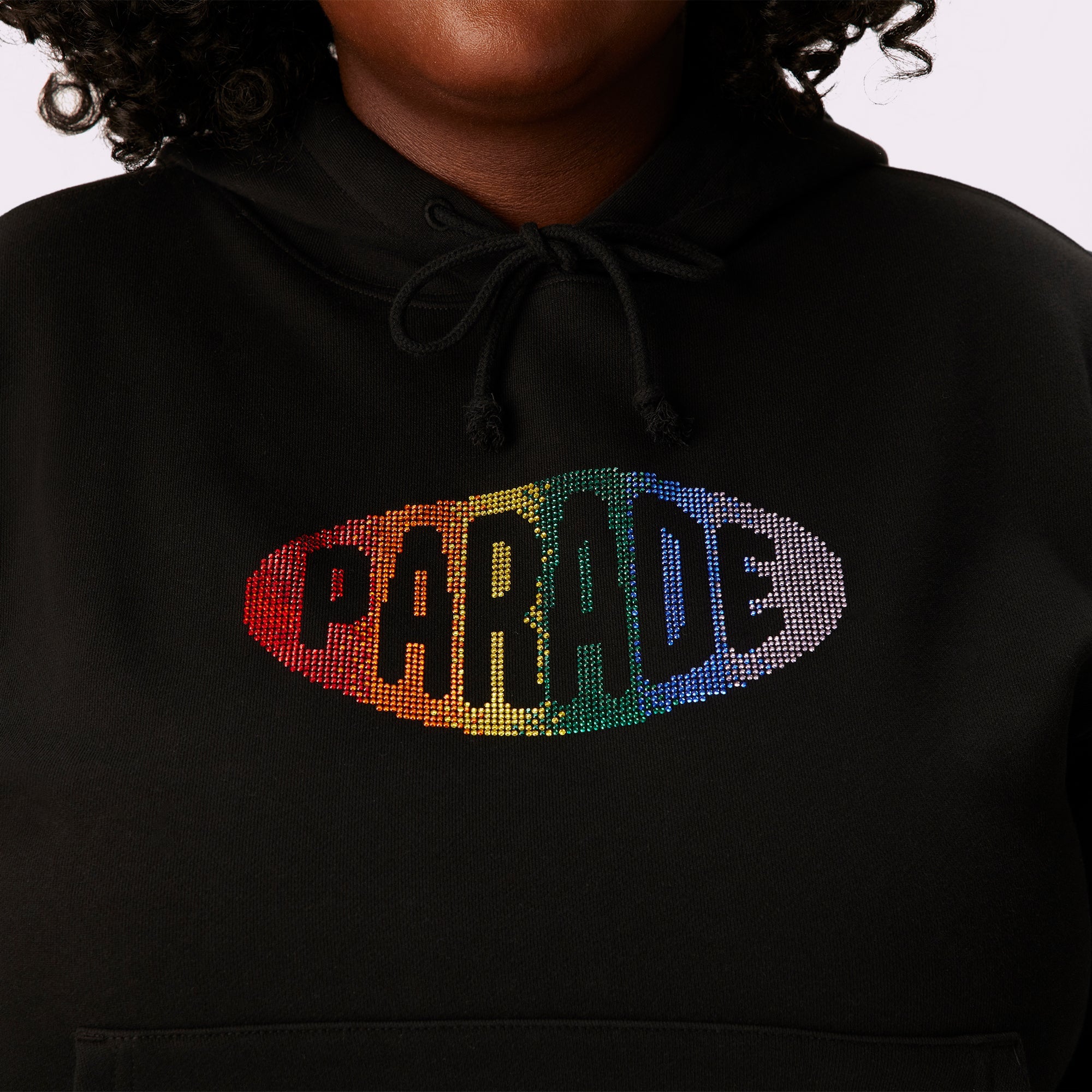 Sweatshirt with rainbow discount logo