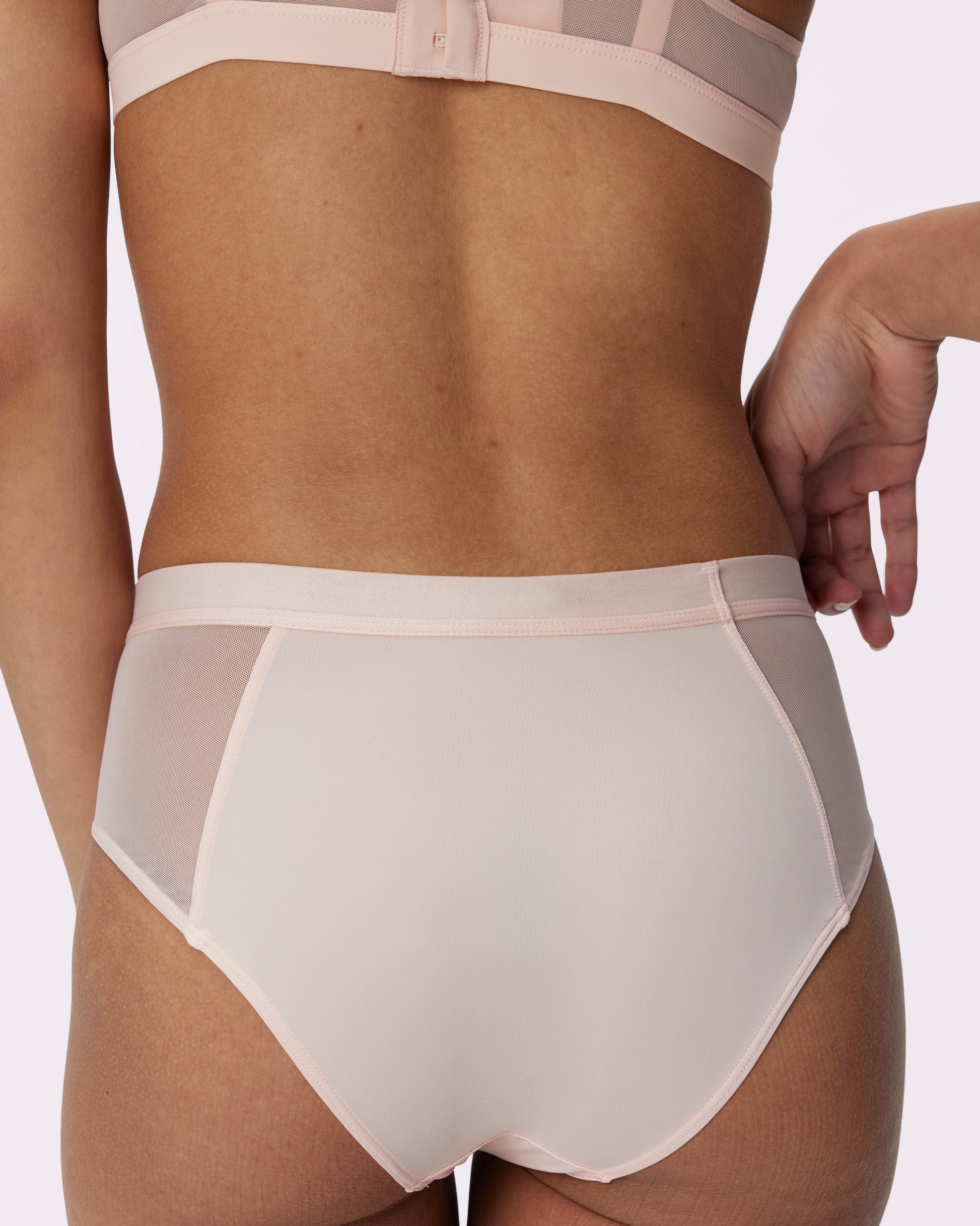 Dream Fit Women's Full Figure Modern Brief Microfiber Panties 2