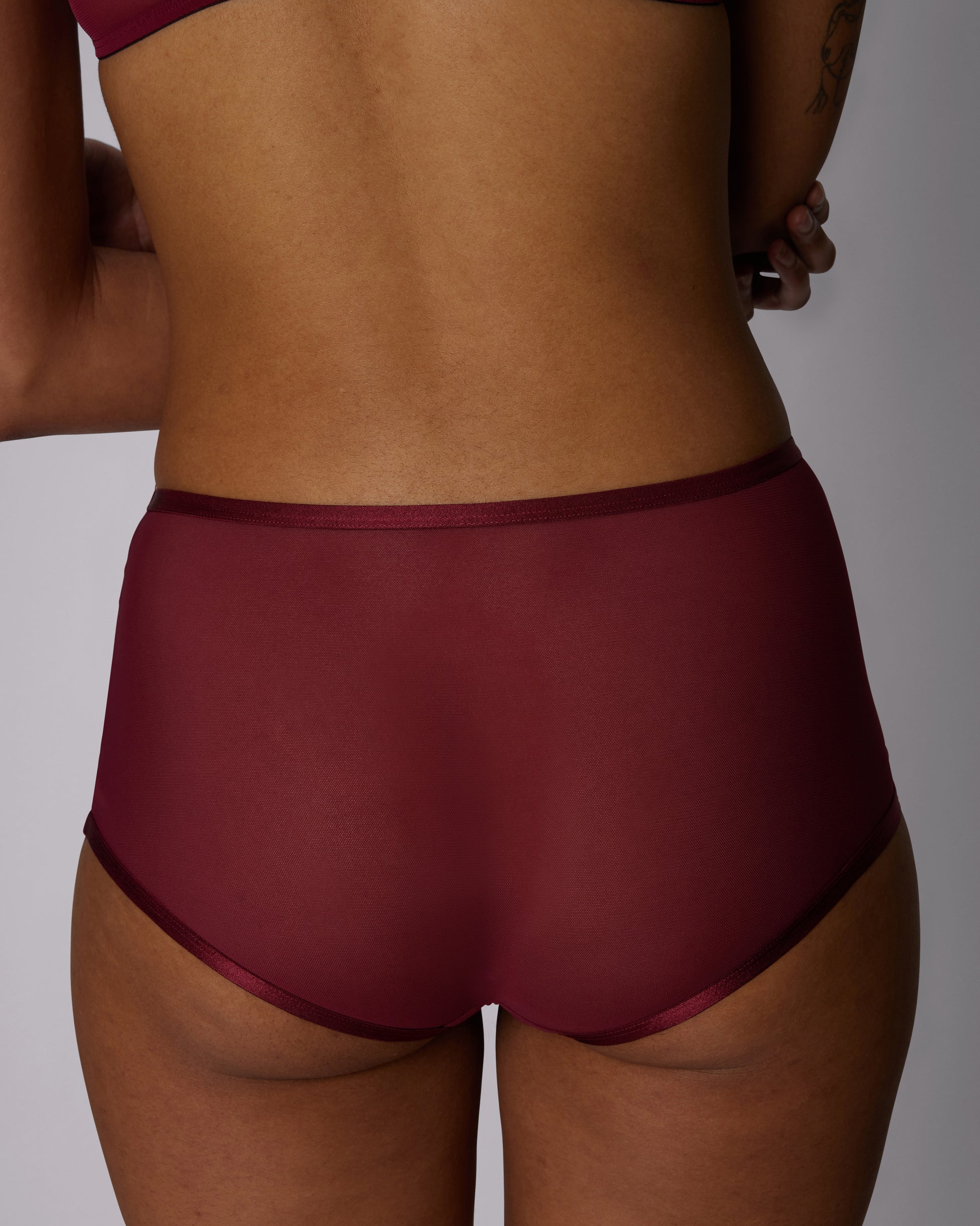 Silky Lace High Rise Boyshort, Women's Underwear, Starting at $15