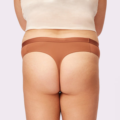 Re:Play High Waisted Thong | Ultra-Soft Re:Play | Archive (Maple)