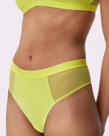 Re:Play High Waisted Thong | Ultra-Soft Re:Play | Archive (Lemon)