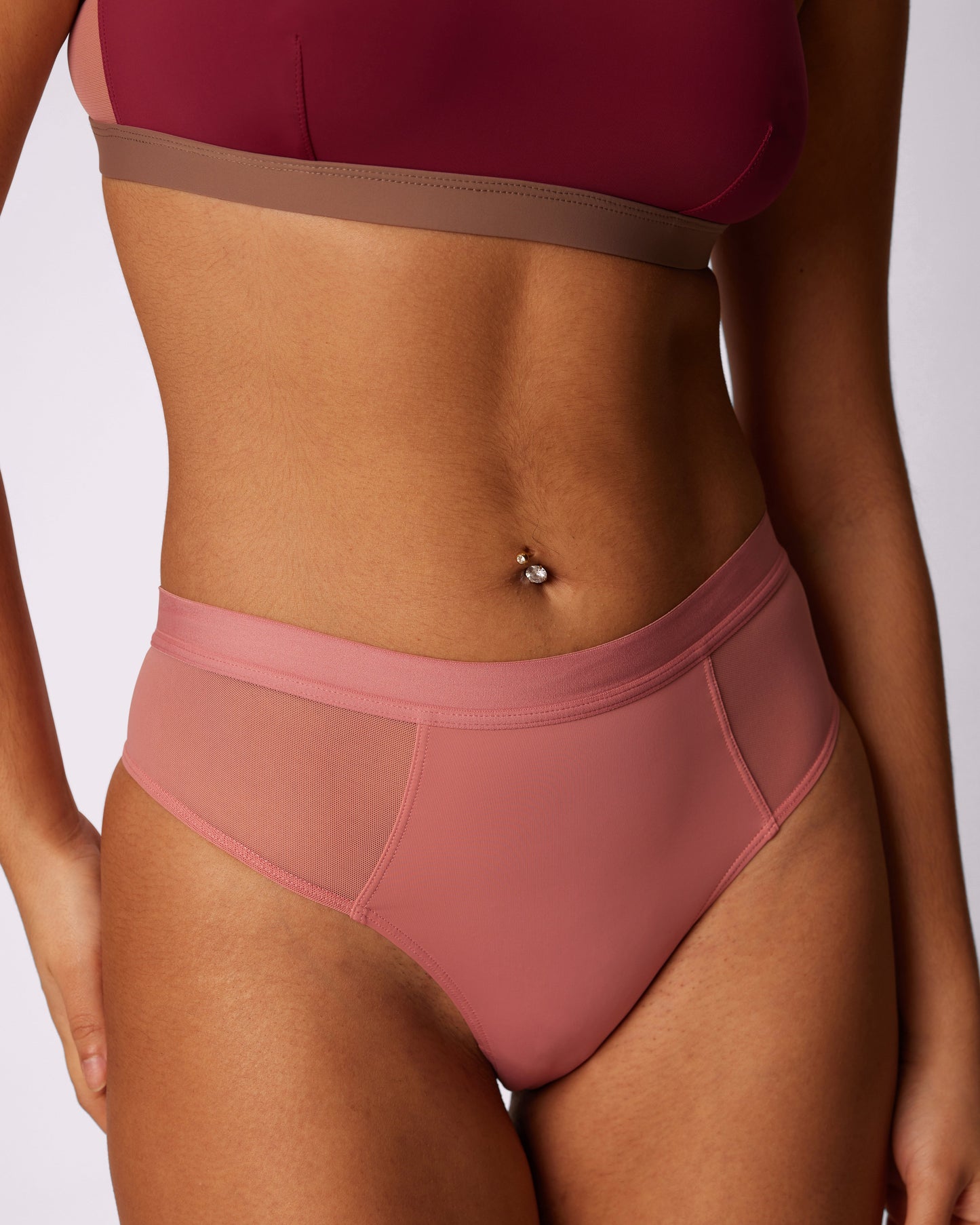 Dream High Rise Thong | Ultra-Soft Re:Play (Pink Canyon)