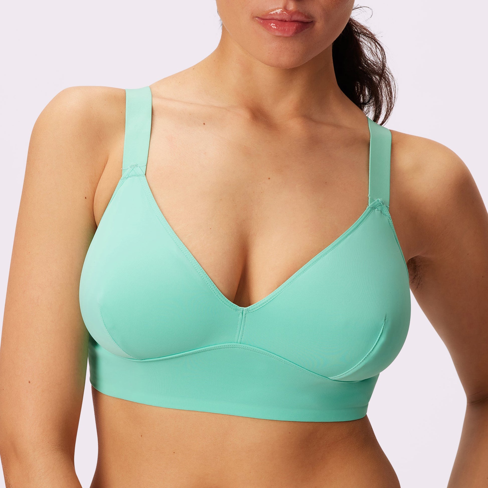Paramour Women's Altissima Longline Recycled Seamless Bralette : Target