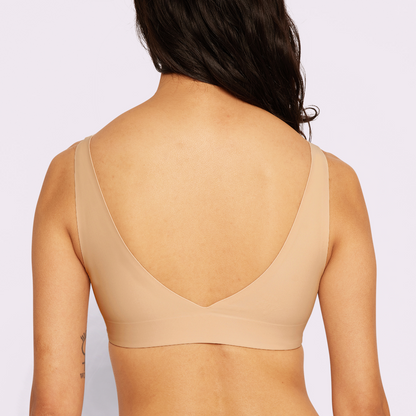 Support Lift Plunge Bralette | Seamless Universal (Coconut)