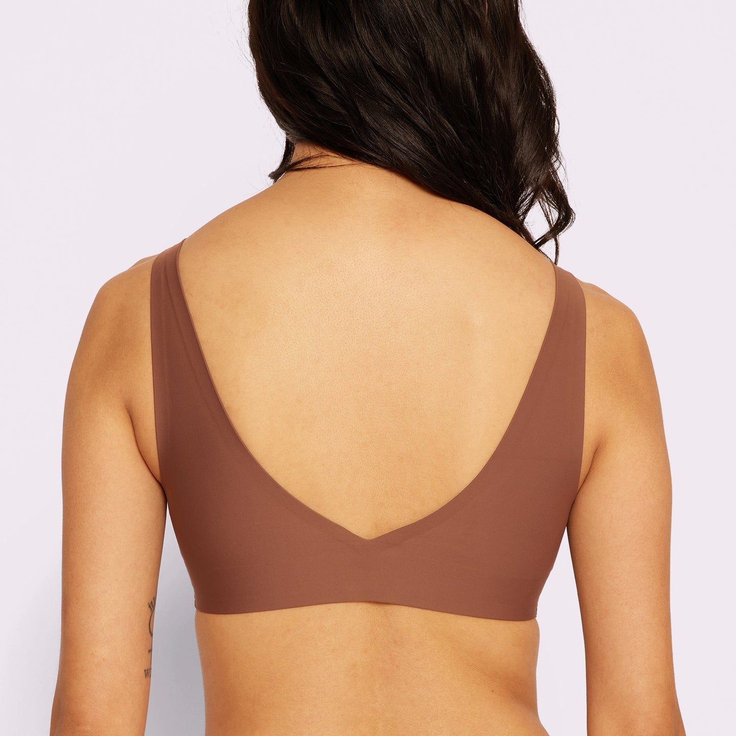 Support Lift Plunge Bralette | Seamless Universal | Archive (Coffee Bean)