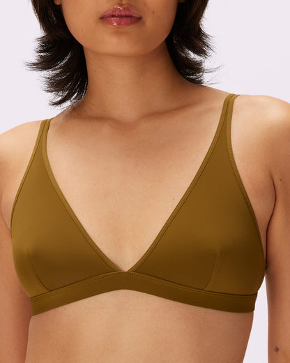 Dream Fit Plunge Bralette | Ultra-Soft Re:Play | Archive (Dirty Martini)