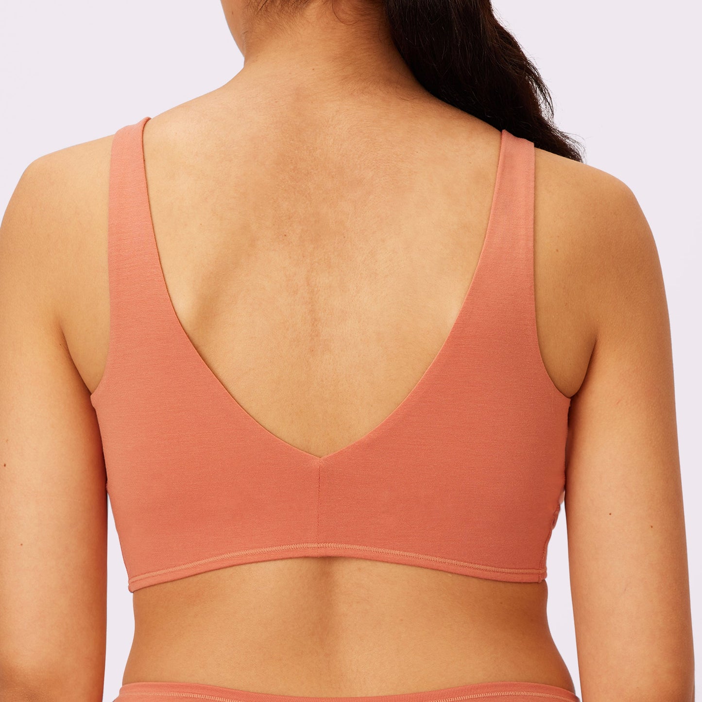Plunge Bralette | New:Cotton | Archive (Gingersnap)