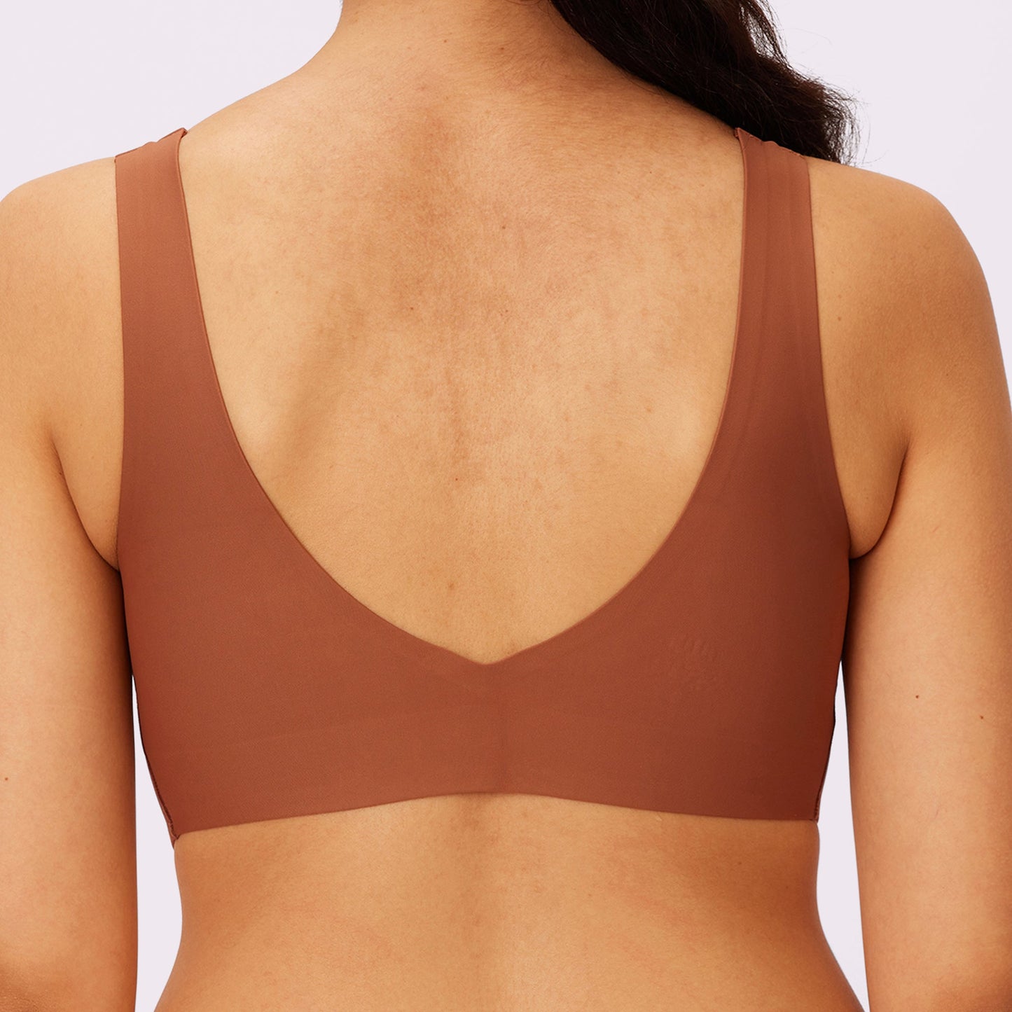 Support Lift Plunge Bralette | Seamless Universal (Maple)