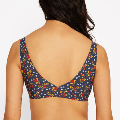 Support Lift Plunge Bralette | Seamless Universal | Archive (Mini Blooms)