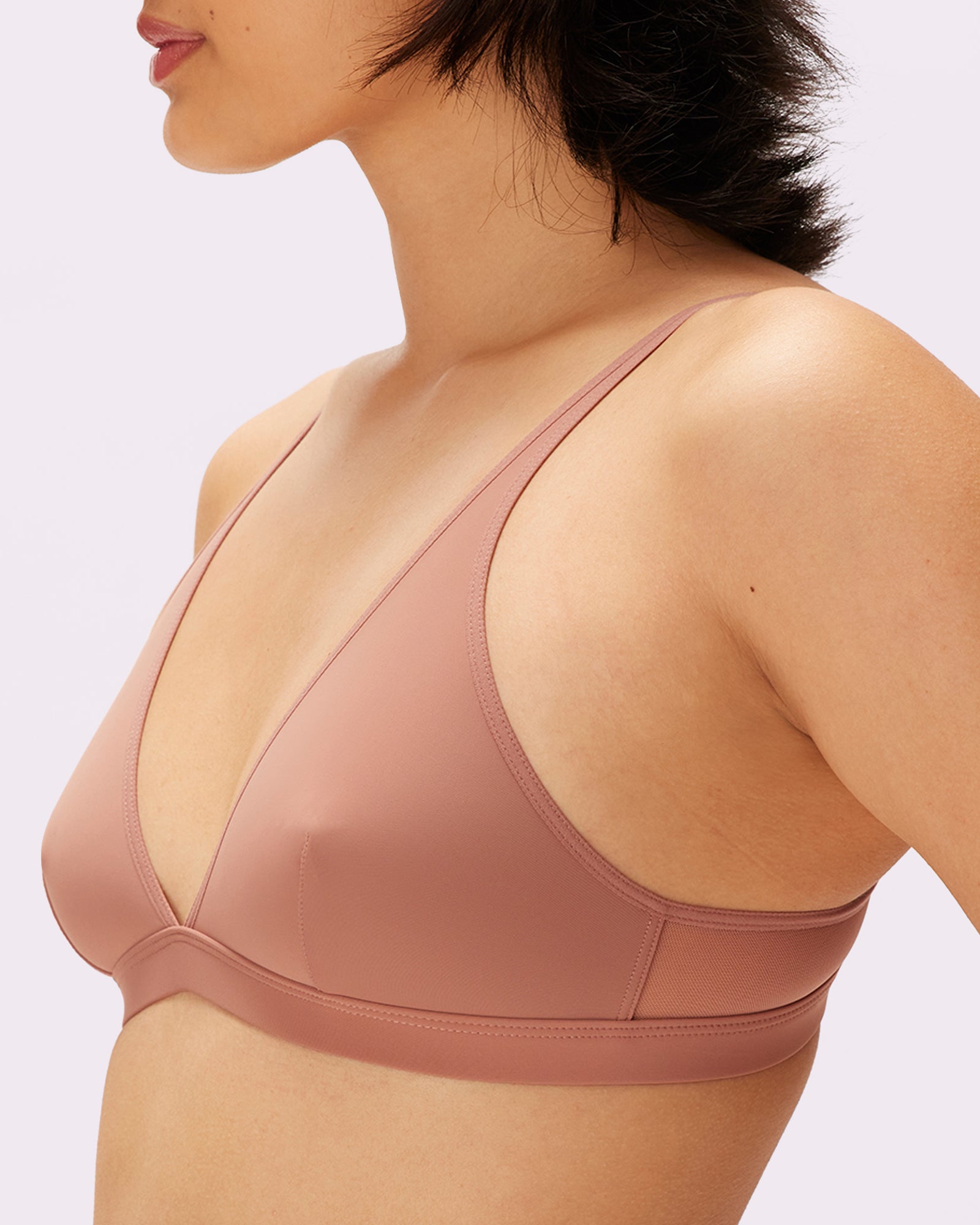 The most comfortable bralettes for a new Mom on the go from @parade — my  favorite style is the Dream Fit Plunge Bralette: seamless, sup