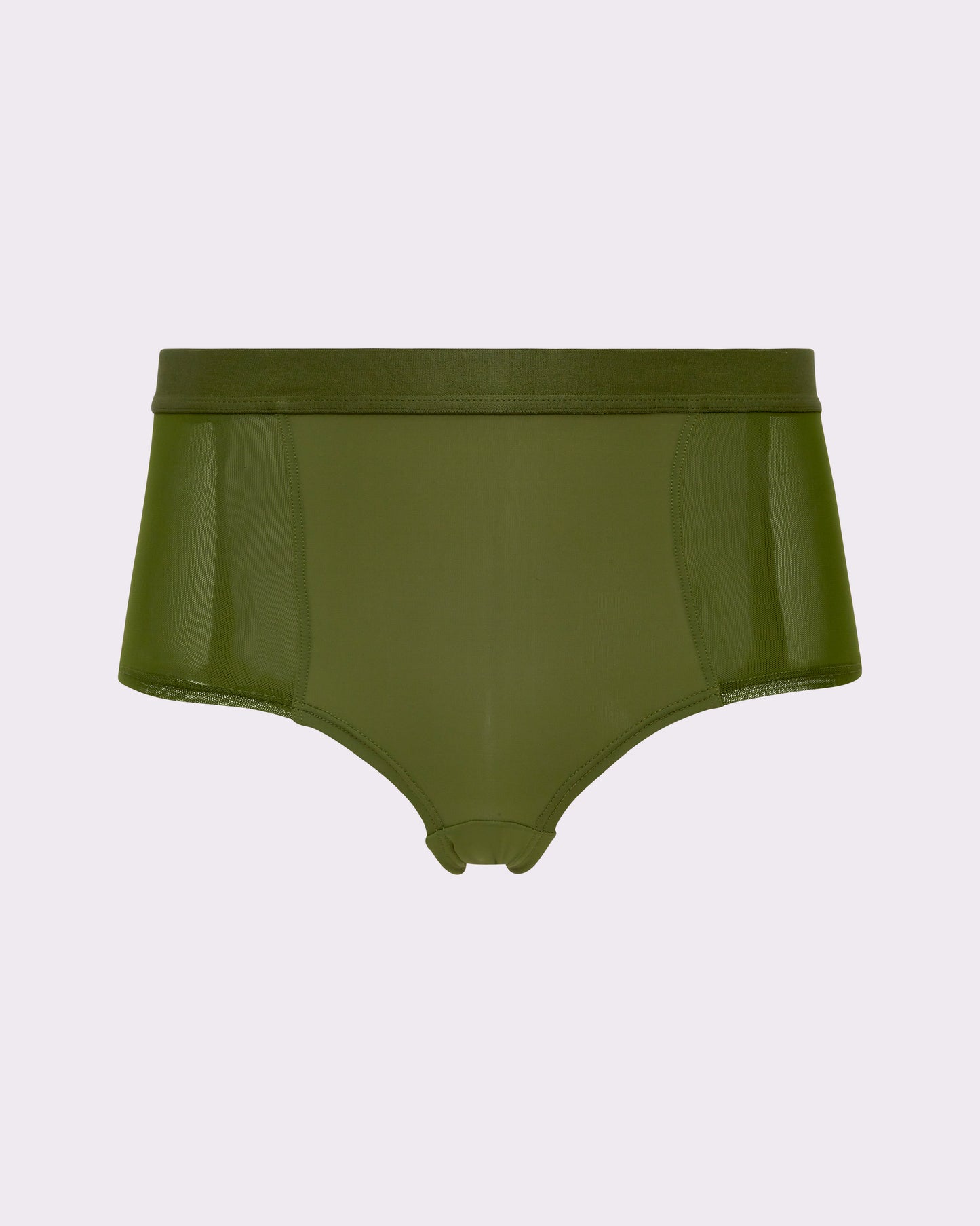 High Rise Boyshorts Panties Women Soft Comfy Hipster Ice Silk Seamless Full  Coverage Breathable Cotton Classic Briefs Elastic Tummy Control Panties  Loose Fit Underpants Casual Nightwear Green at  Women's Clothing store