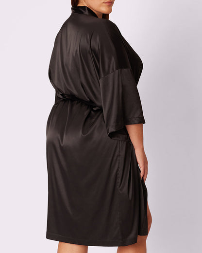 Long Robe | Luxe Satin (Eightball)