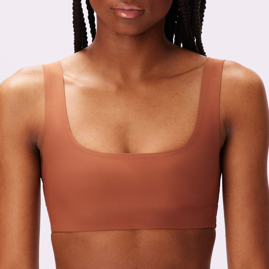 Support Lift Scoop Bralette | Seamless Universal (Maple)