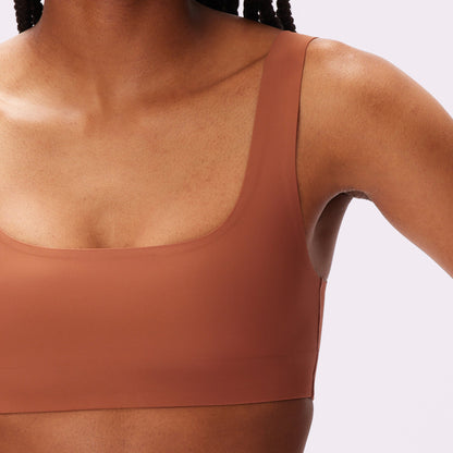 Support Lift Scoop Bralette | Seamless Universal | Archive (Maple)