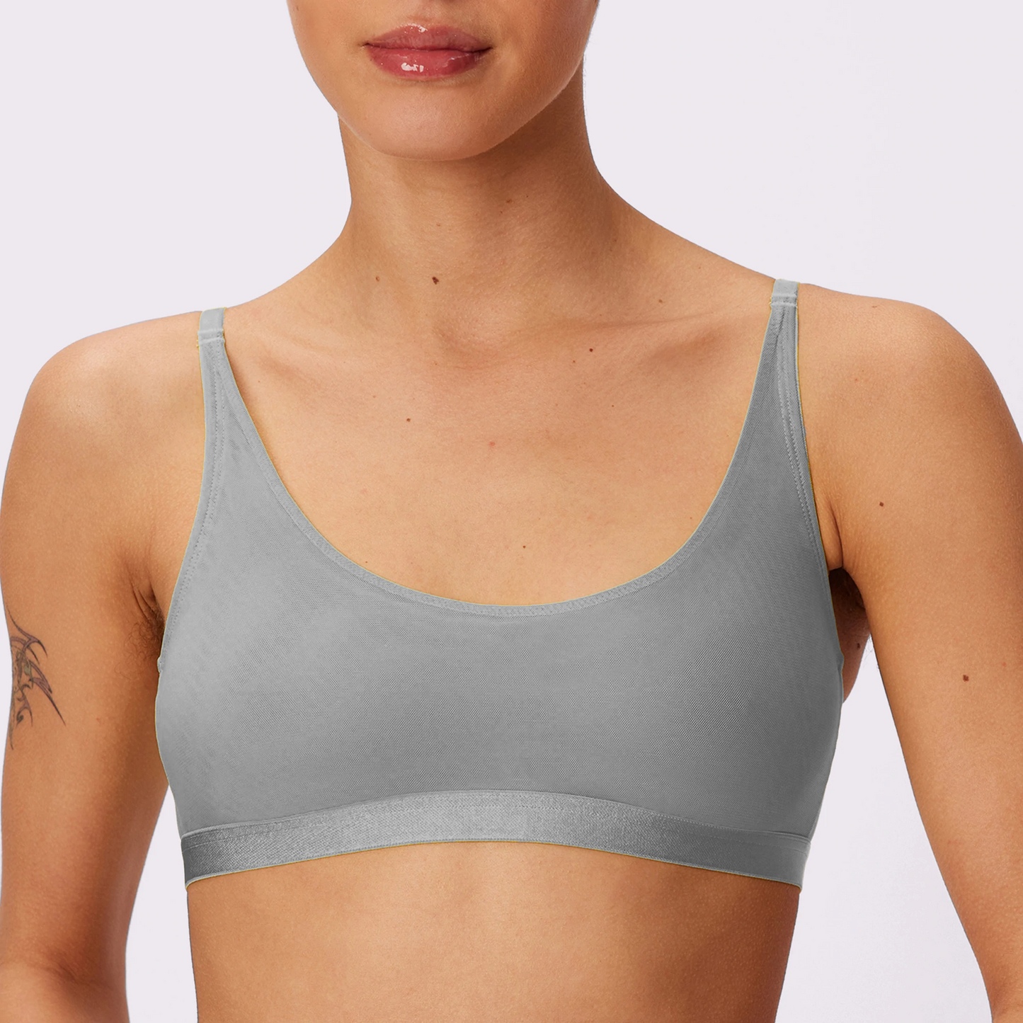 Stown Sportswear Mesh Push Up Bra for Small Chest Women's Gym Tank Top High  Support Sporty Woman Fitness Top with Cups Army Green L