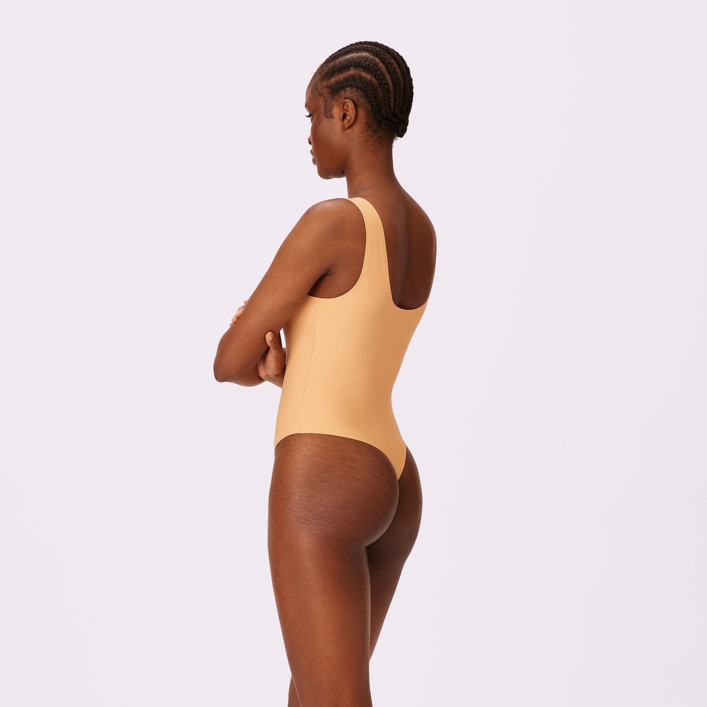 Nearly Naked Seamless Bodysuit | Seamless Universal (Cinnamon Roll)