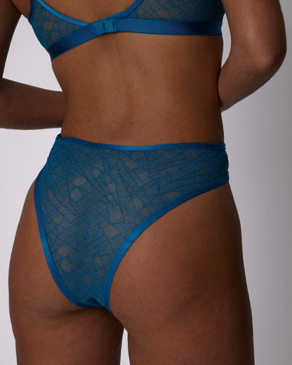 Spider Lace High Rise Cheeky | Silky Lace | Archive (Mykonos)