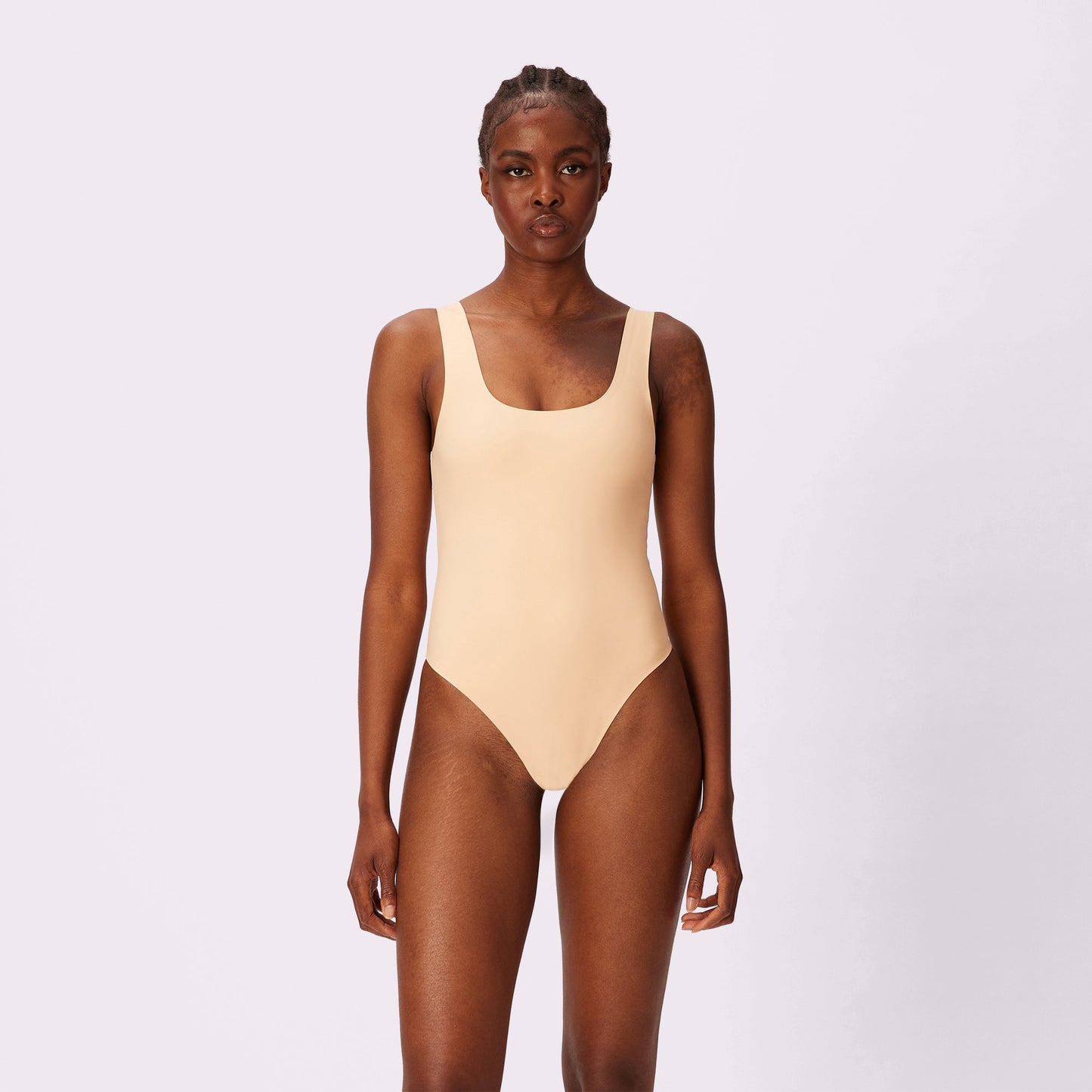 Nearly Naked Seamless Bodysuit | Seamless Universal (Sand)