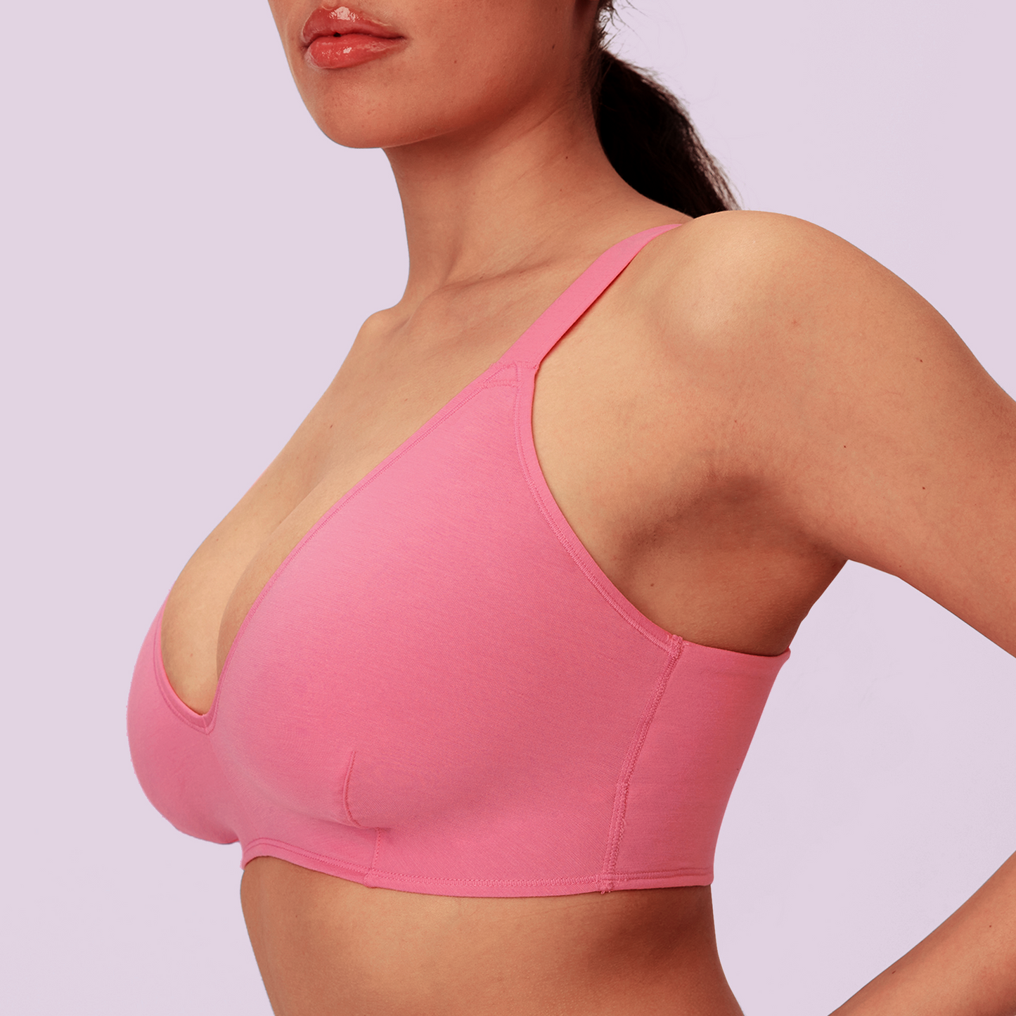 Vintage Soft Triangle Bralette | New:Cotton (Eightball)