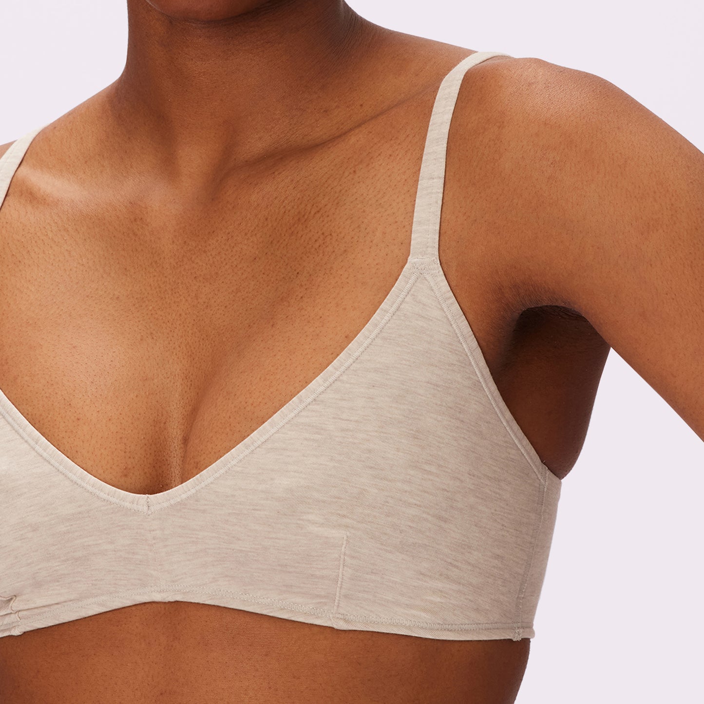 Vintage Soft Triangle Bralette | New:Cotton (Eightball)