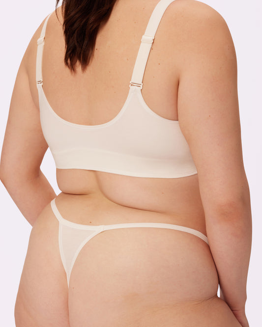 Comfy V-String Thong | New:Cotton | Archive (Cloud)