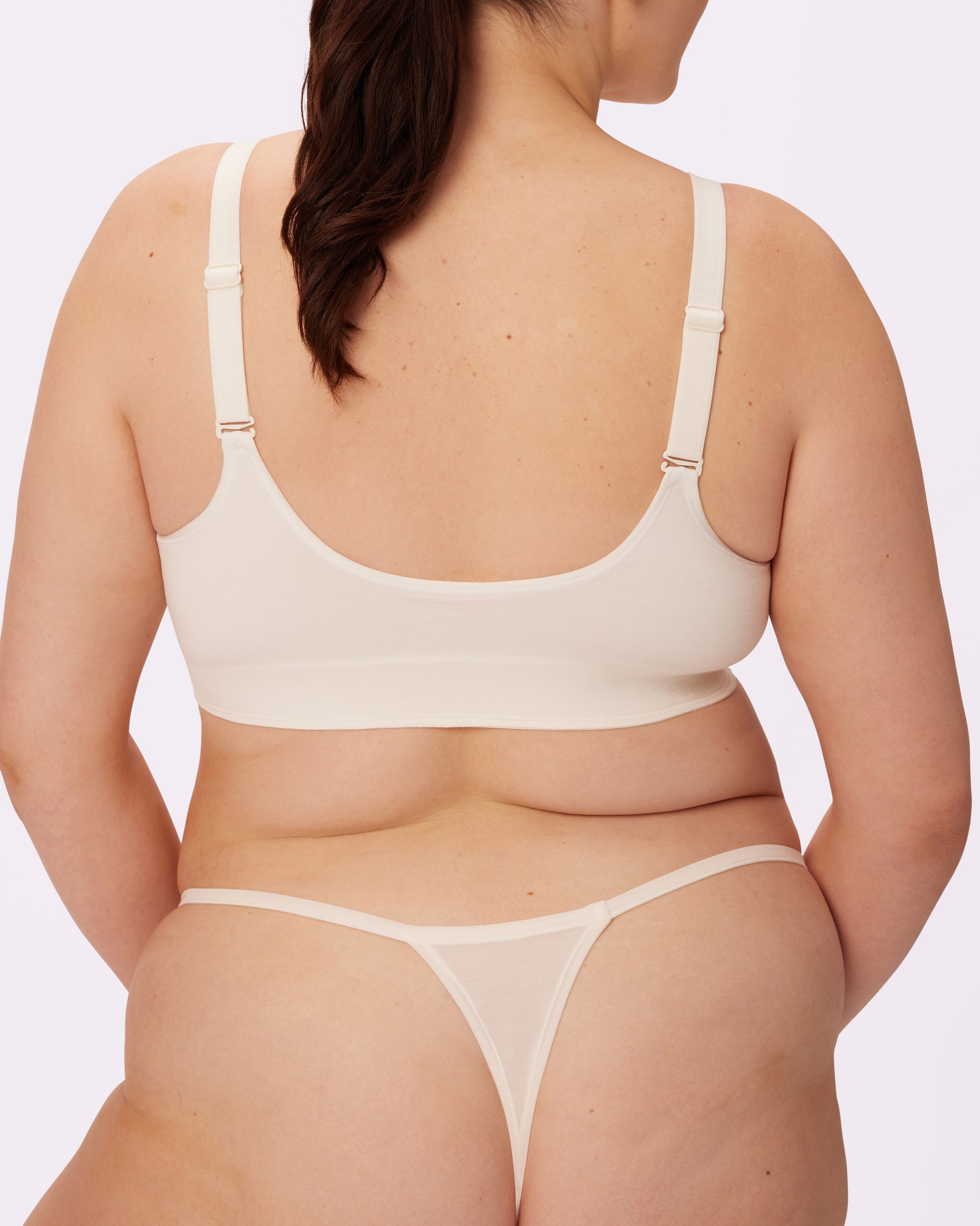 LONGLINE WHITE SOFT CUP SUPPORT BRA SLIMMING VINTAGE LOOK C D DD CROWNETTE  - Apparel & Accessories Store