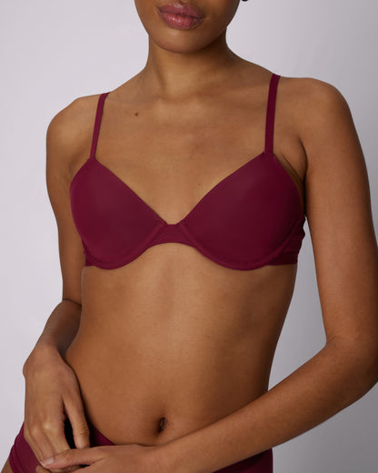 Dream Lined T-Shirt Bra | Ultra-Soft Re:Play | Archive (Lambrusco)