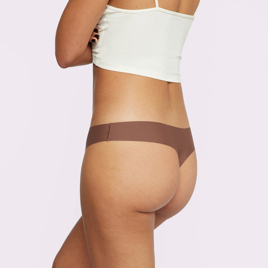 Invisible Thong | Seamless Universal (Coffee Bean)