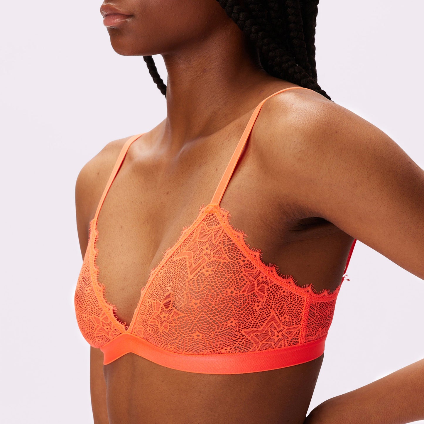 Helen Colorblock Lace Bralette and Cheeky Set – Underclub