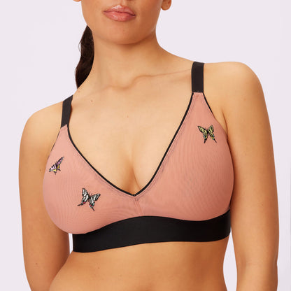 Parade Women's Re:Play Triangle Wireless Bralette - Sour Cherry XS