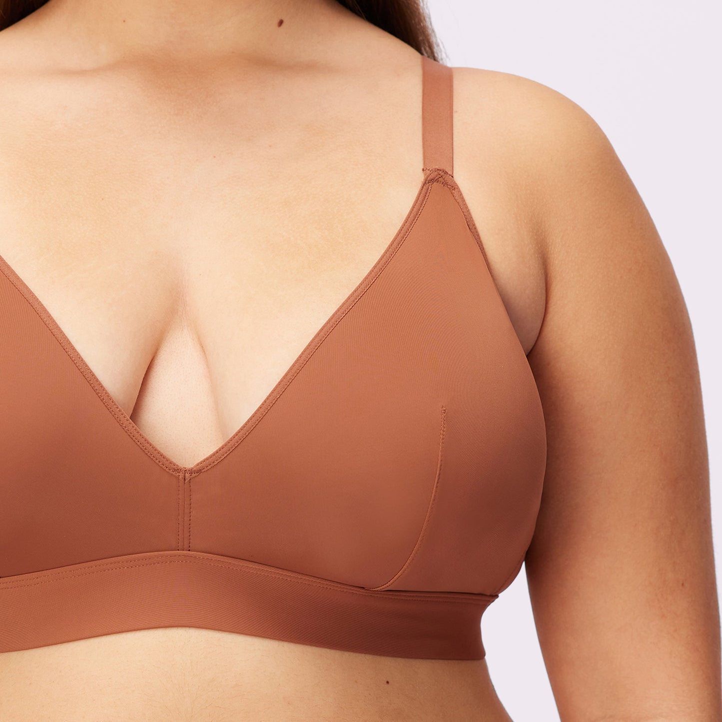 Dream Fit Triangle Bralette | Ultra-Soft Re:Play (Maple)
