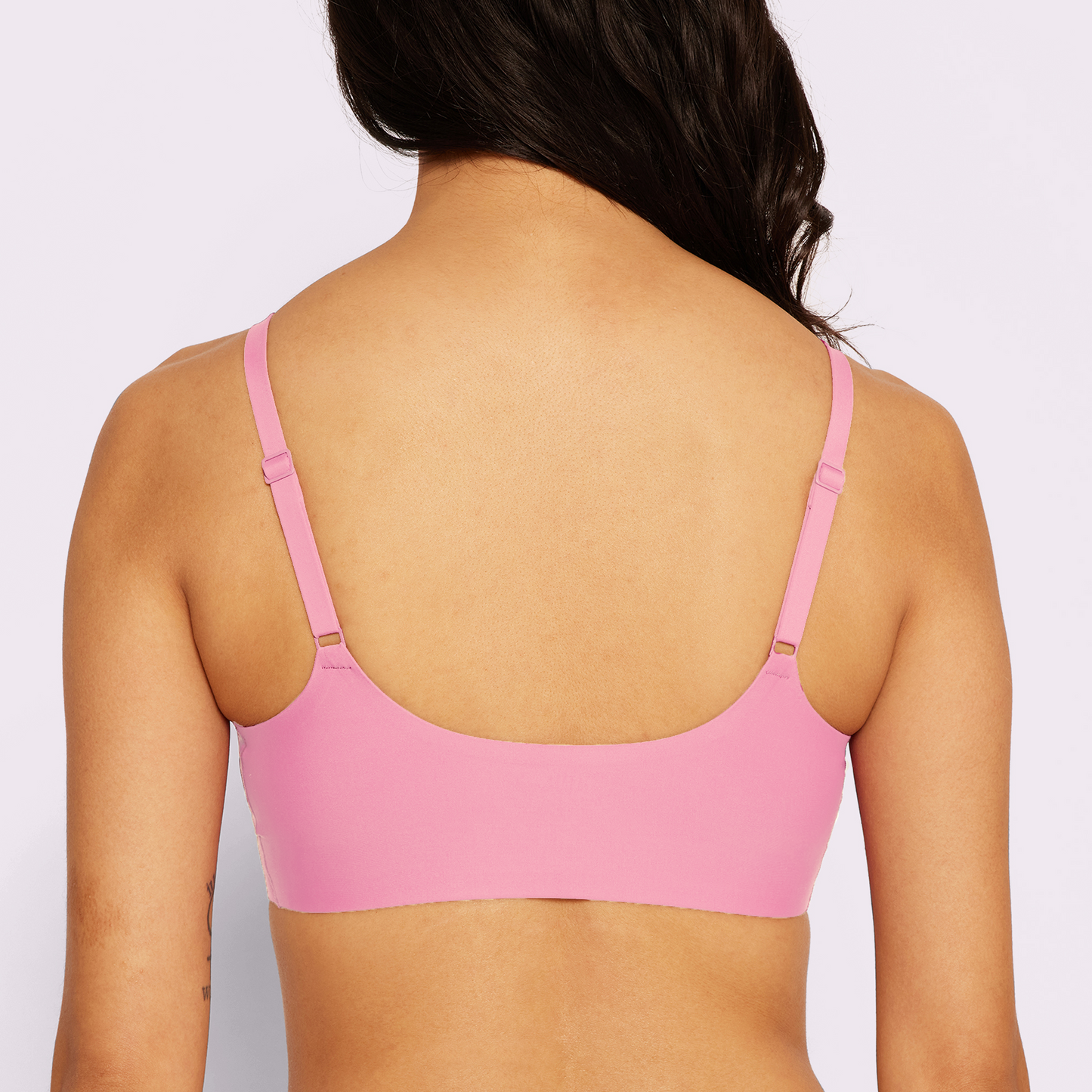 Triangle Padded Seamless Baseline Classic Bralette V Neck Sports Bra With  Removable Padding, Multi Colors 