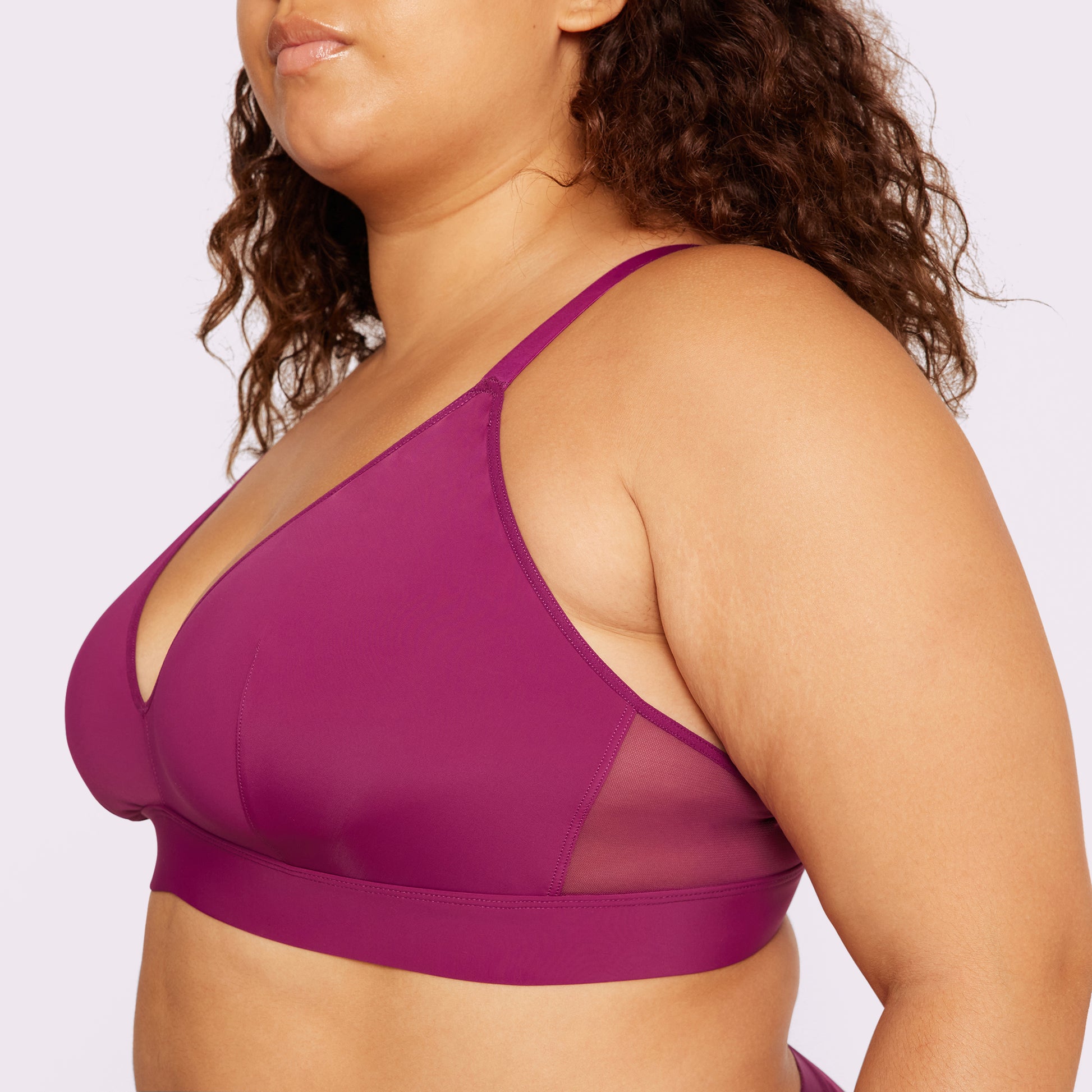 Invisible REextraSkin™ Triangle Plunge Bra Top – Her own words