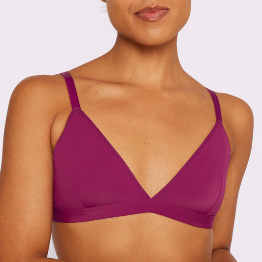 Parade Women's Re:play Triangle Wireless Bralette - Sour Cherry S3