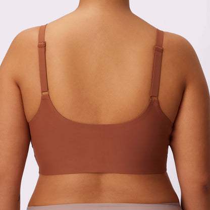 Smooth Lift Triangle Bralette | Seamless Universal (Maple)