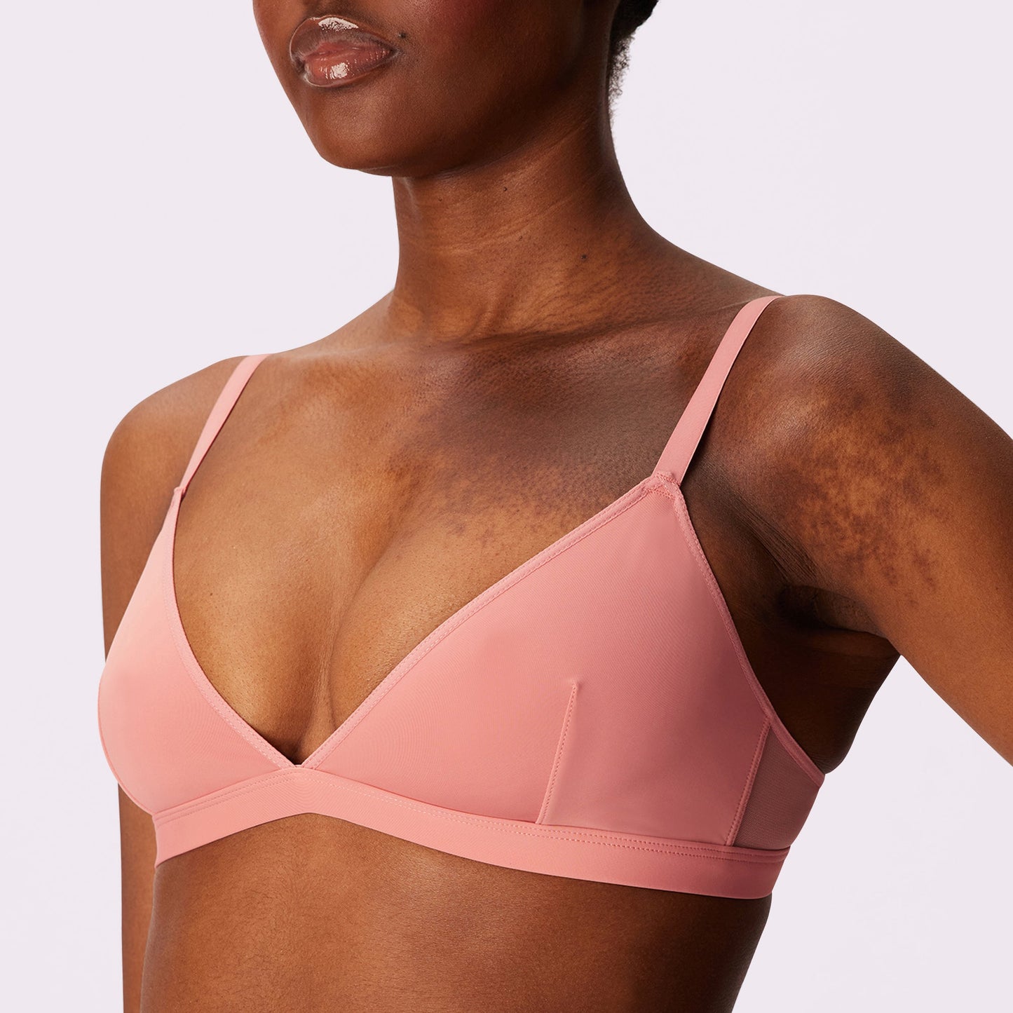 Dream Fit Triangle Bralette | Ultra-Soft Re:Play (Pink Canyon)