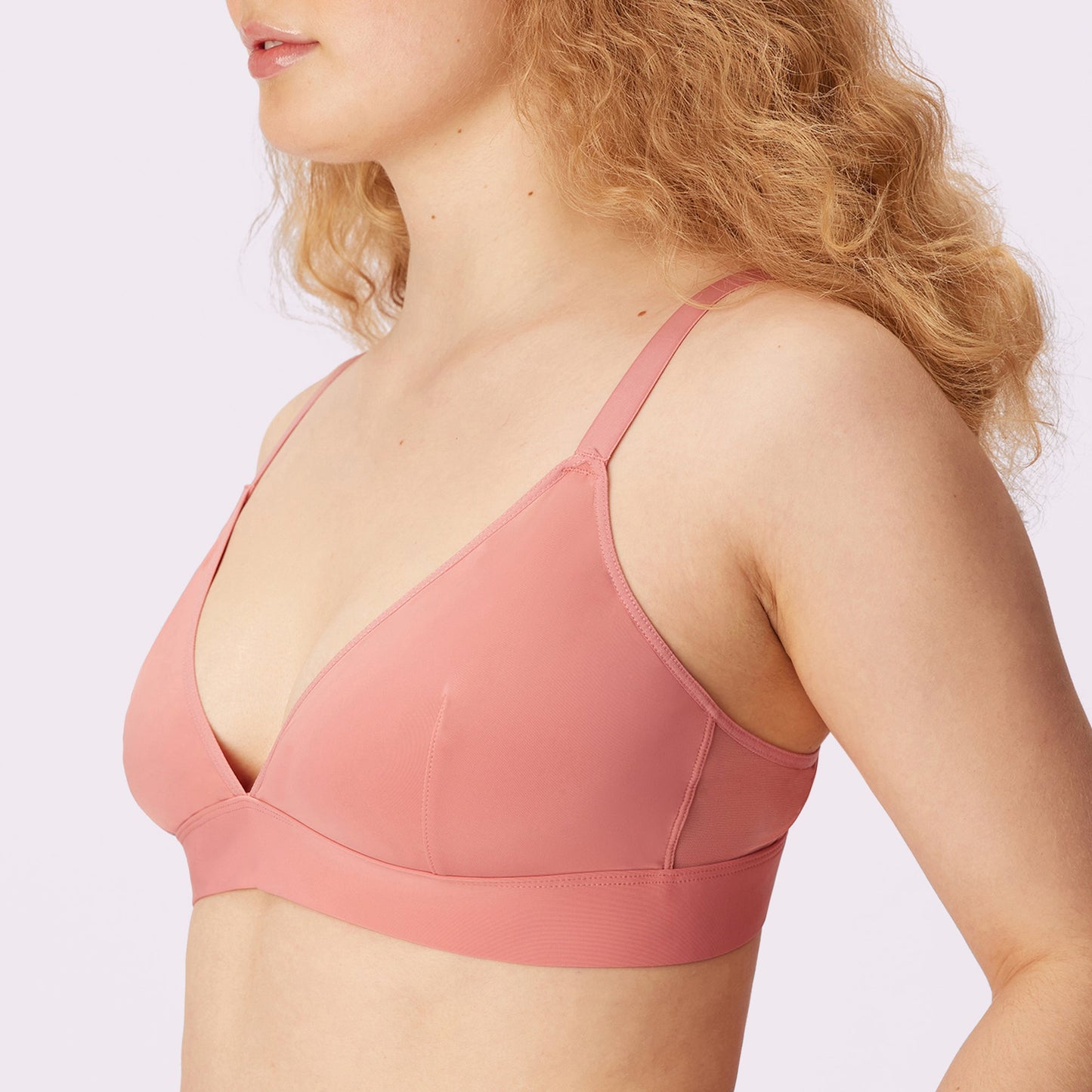 Dream Fit Triangle Bralette | Ultra-Soft Re:Play | Archive (Pink Canyon)