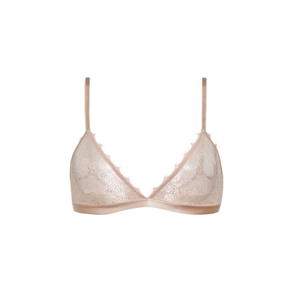 Triangle Bralette | Silky Lace | Archive (Seashell Lace)