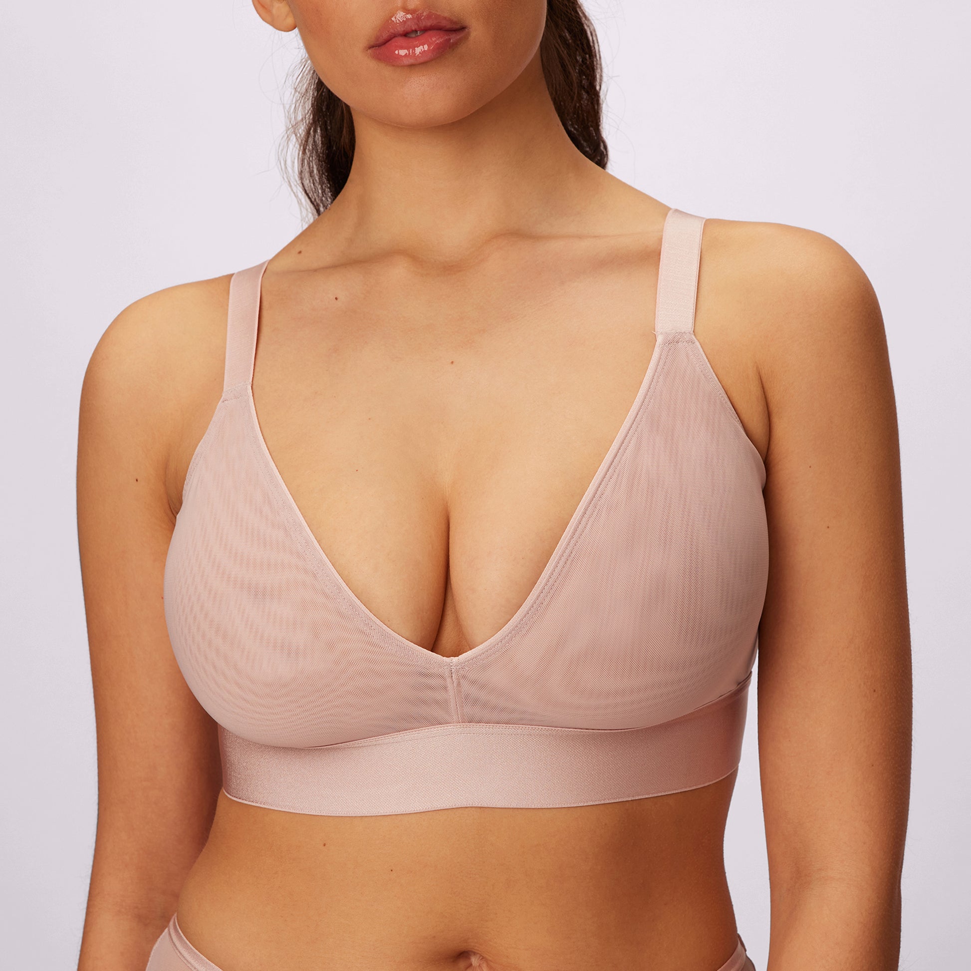 Plunge Bralette  Silky Mesh (Cruise Control) – Parade