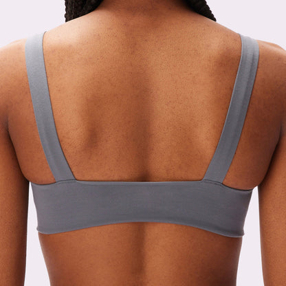 Cloud Triangle Bralette | SuperSoft | Archive (Smoke)
