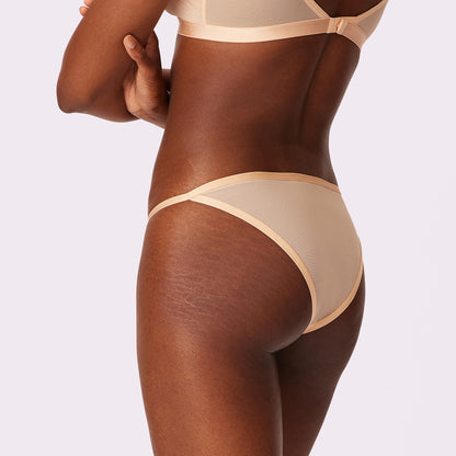 String Cheeky | Silky Mesh | Archive (Sand)