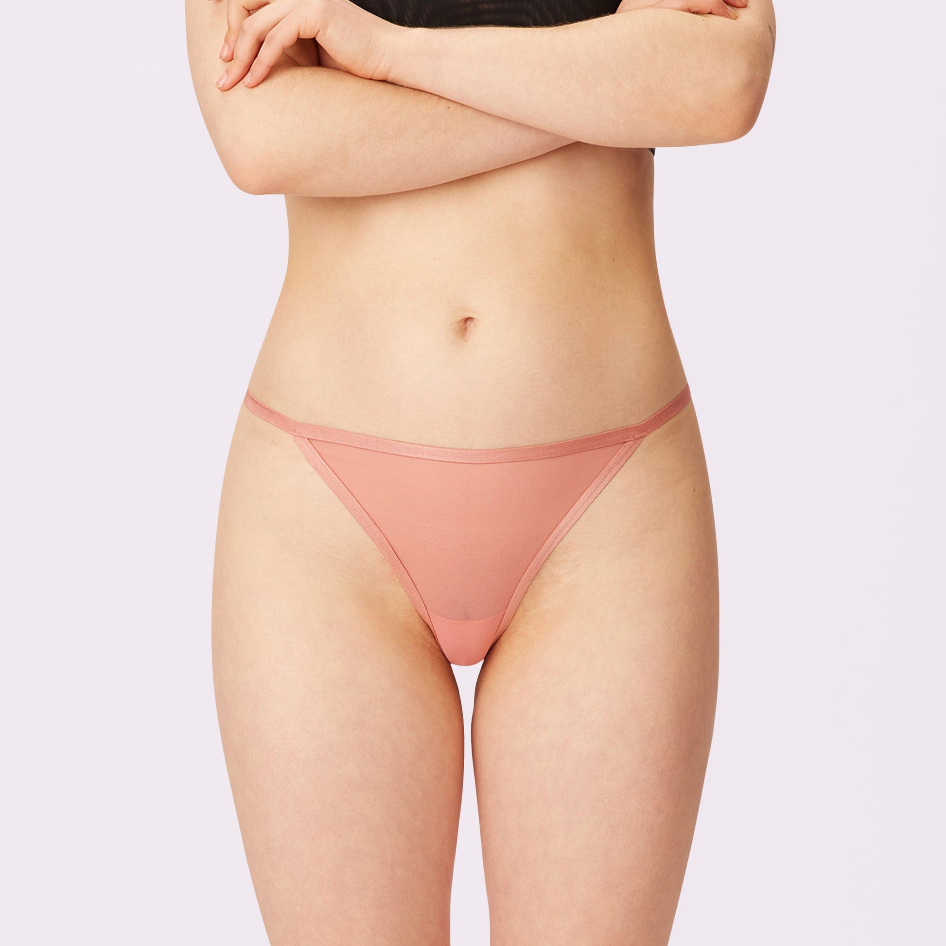 Pink, Women's Thong Panties