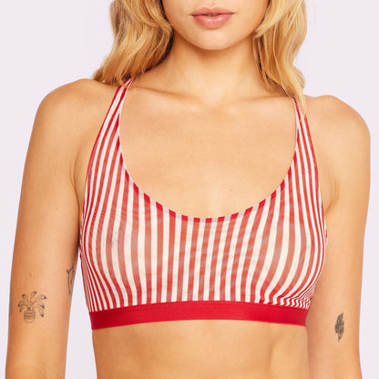 Wellness / Bra Top / RED Red Velvet