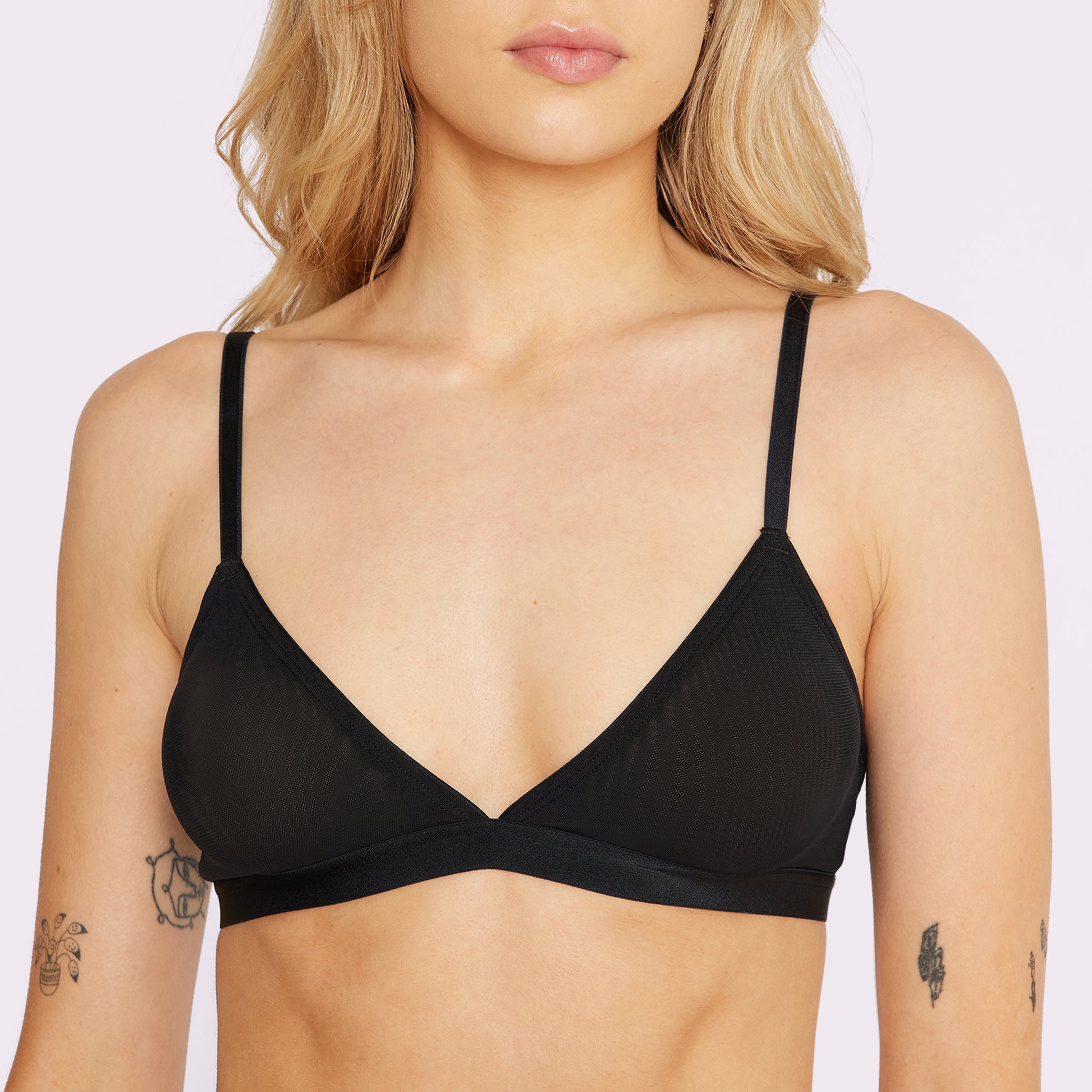 Lace Bralette With Removeable Straps - Boutique 23